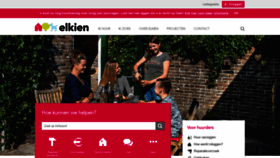 What Elkien.nl website looked like in 2021 (2 years ago)