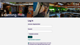 What Elht-learninghub.co.uk website looked like in 2021 (2 years ago)