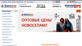 What Elsodom.ru website looked like in 2021 (2 years ago)