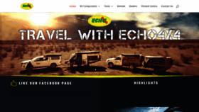 What Echo4x4.co.za website looked like in 2021 (2 years ago)
