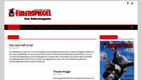 What Eulenspiegel-zeitschrift.de website looked like in 2021 (2 years ago)