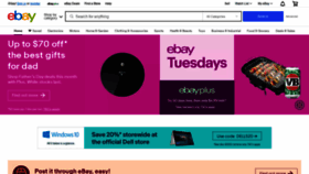 What Ebay.com.au website looked like in 2021 (2 years ago)