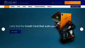 What Emiratesnbd.com website looked like in 2021 (2 years ago)