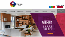 What Everydayhomes.com.au website looked like in 2021 (2 years ago)
