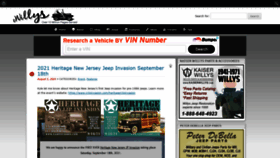 What Ewillys.com website looked like in 2021 (2 years ago)