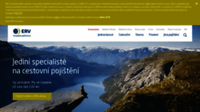What Ervpojistovna.cz website looked like in 2021 (2 years ago)