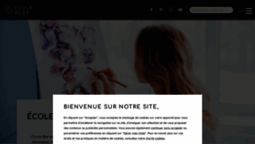 What Ecole-blot.com website looked like in 2021 (4 years ago)