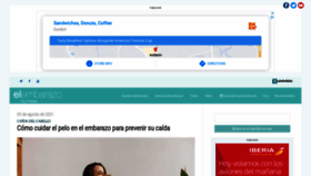 What Elembarazo.net website looked like in 2021 (2 years ago)