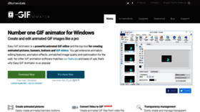 What Easygifanimator.net website looked like in 2021 (4 years ago)