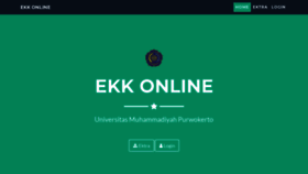 What Ekk-online.ump.ac.id website looked like in 2021 (2 years ago)