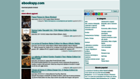 What Ebookspy.com website looked like in 2021 (2 years ago)