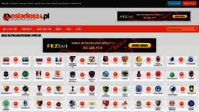 What Estadios.pl website looked like in 2021 (2 years ago)