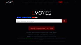 What Emovies.si website looked like in 2021 (2 years ago)