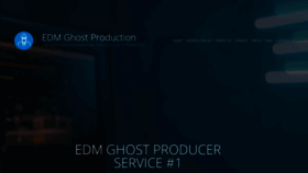 What Edm-ghost-production.com website looked like in 2021 (2 years ago)