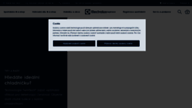 What Electrolux.cz website looked like in 2021 (2 years ago)