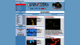 What Emuinfo.pl website looked like in 2021 (2 years ago)