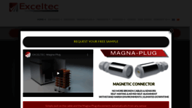 What Exceltec-inc.com website looked like in 2021 (2 years ago)