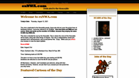 What Exnwa.com website looked like in 2021 (2 years ago)
