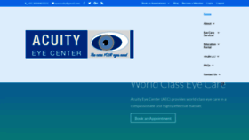 What Eyeacuity.com website looked like in 2021 (2 years ago)