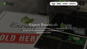 What Expertbotanical.com website looked like in 2021 (2 years ago)