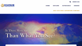 What Eckankar.org website looked like in 2021 (2 years ago)