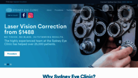 What Eye.net.au website looked like in 2021 (2 years ago)