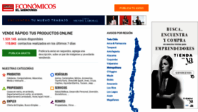 What Economicos.cl website looked like in 2021 (2 years ago)