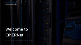 What Ethernet.edu.et website looked like in 2021 (2 years ago)