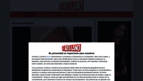 What Elrellano.com website looked like in 2021 (2 years ago)