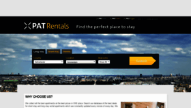 What Expatrentals.eu website looked like in 2021 (2 years ago)