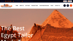 What Egypttoursclub.com website looked like in 2021 (2 years ago)