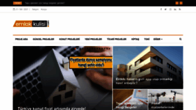 What Emlakkulisi.com website looked like in 2021 (2 years ago)