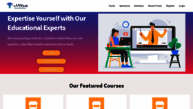What Eanshub.com website looked like in 2021 (2 years ago)