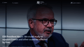 What Eib.org website looked like in 2021 (4 years ago)