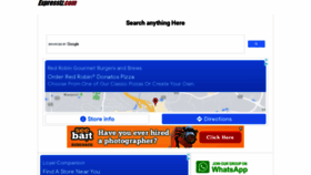 What Expresstz.com website looked like in 2021 (2 years ago)