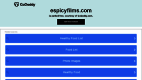 What Espicyfilms.com website looked like in 2021 (2 years ago)