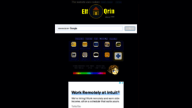 What Elvenkids.com website looked like in 2021 (2 years ago)