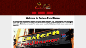 What Easternfoodbazaar.co.za website looked like in 2021 (4 years ago)