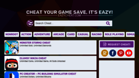 What Eazycheat.com website looked like in 2021 (2 years ago)