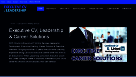 What Executivecv.net website looked like in 2021 (2 years ago)