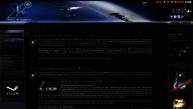 What Egosoft.com website looked like in 2021 (2 years ago)