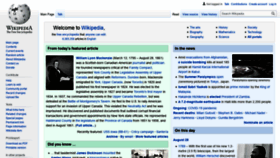 What En.wikipedia.org website looked like in 2021 (2 years ago)