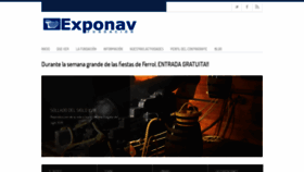 What Exponav.org website looked like in 2021 (2 years ago)