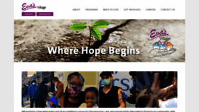 What Evasvillage.org website looked like in 2021 (2 years ago)