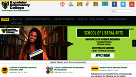 What Ecc.edu.jm website looked like in 2021 (2 years ago)