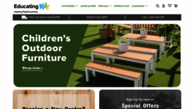 What Educatingkids.com.au website looked like in 2021 (2 years ago)