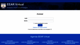 What Eearvirtual.aer.mil.br website looked like in 2021 (2 years ago)