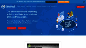 What Emedstore.in website looked like in 2021 (2 years ago)