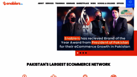 What Enablers.org website looked like in 2021 (2 years ago)