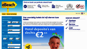 What Ebeach.nl website looked like in 2011 (12 years ago)